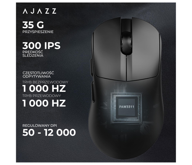 Ajazz AJ179 V2 MAX czarna - 1536385 - zdjęcie 12